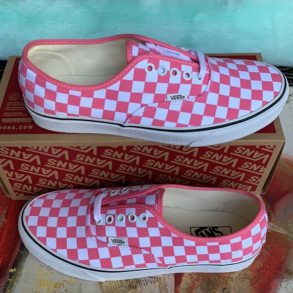 VANS AUTHENTIC CHECKERBOARD PINKLMND/TRWHT WMNS - Picture 5 of 16